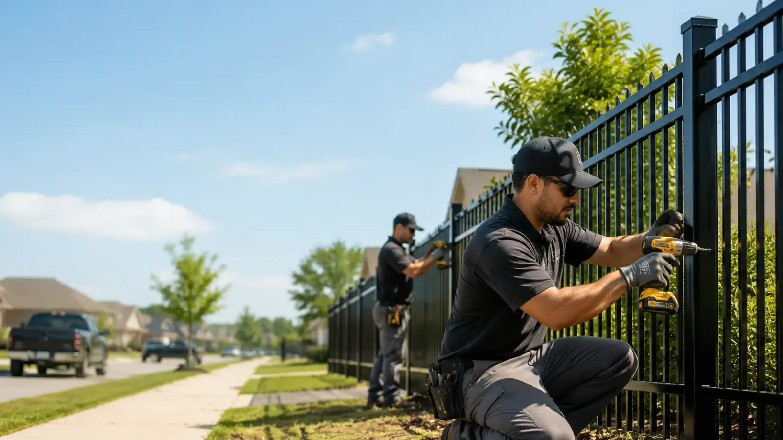 Metal Fence Installation in Westfield, IL